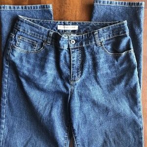 Chicos Platinum Women Dark Wash Denim Jeans 1.5